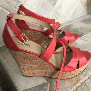 Michael Kors strappy cork sandals